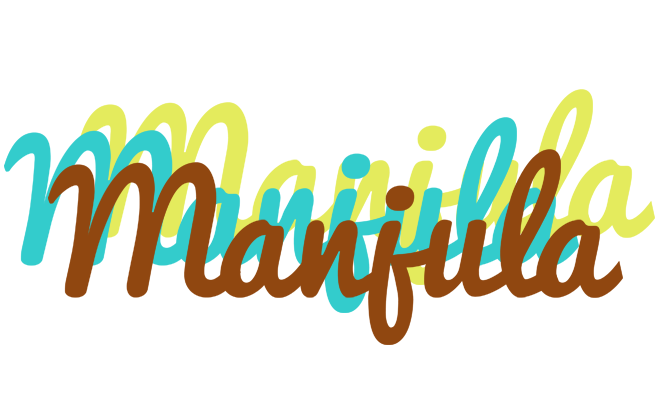 Manjula cupcake logo