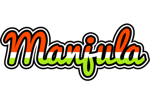 Manjula exotic logo