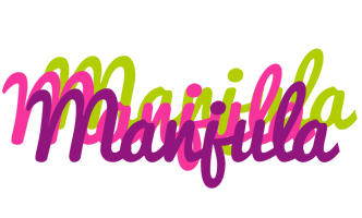 Manjula flowers logo