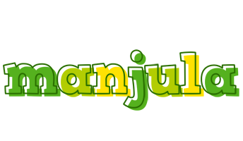 Manjula juice logo