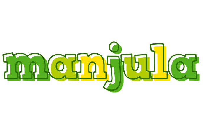 Manjula juice logo
