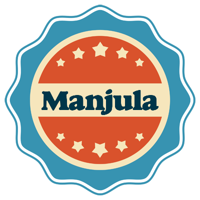 Manjula labels logo