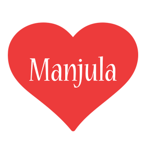 Manjula love logo