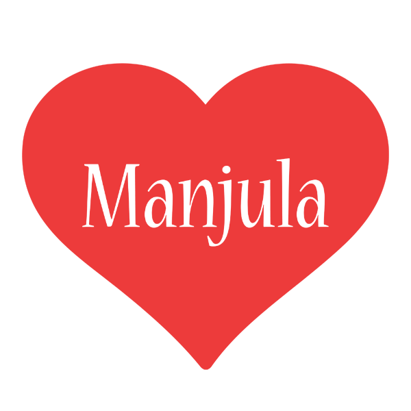 Manjula love logo