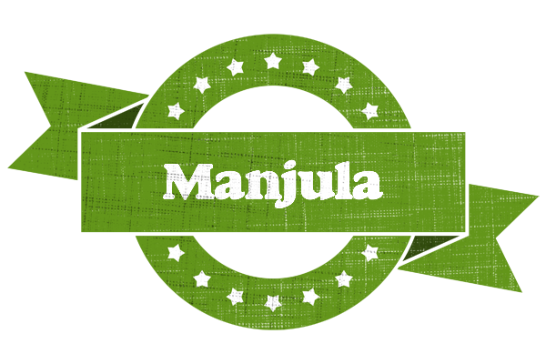 Manjula natural logo