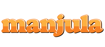 Manjula orange logo