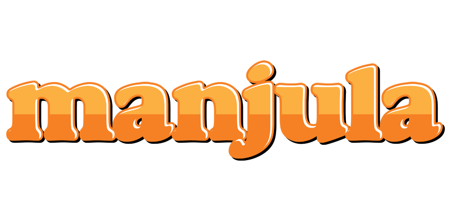 Manjula orange logo