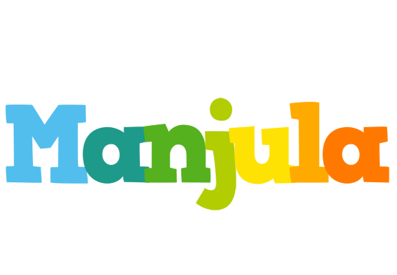 Manjula rainbows logo