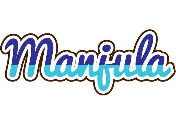 Manjula raining logo