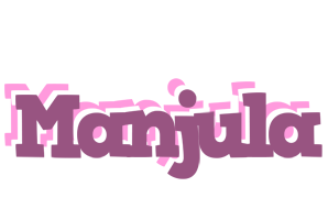 Manjula relaxing logo