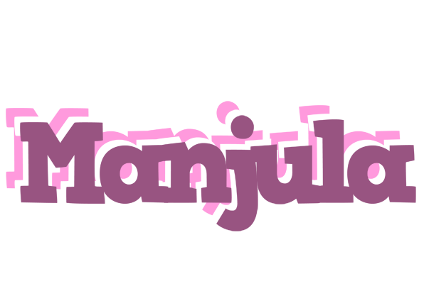 Manjula relaxing logo