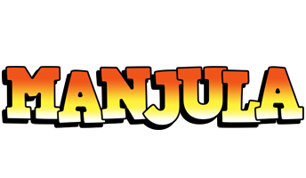 Manjula sunset logo