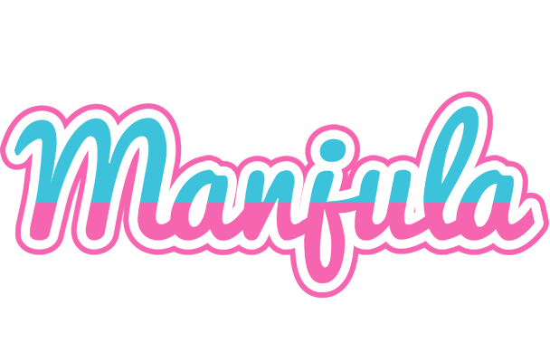 Manjula woman logo