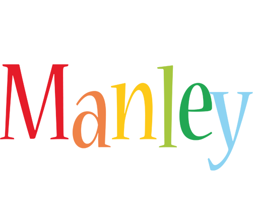 Manley birthday logo