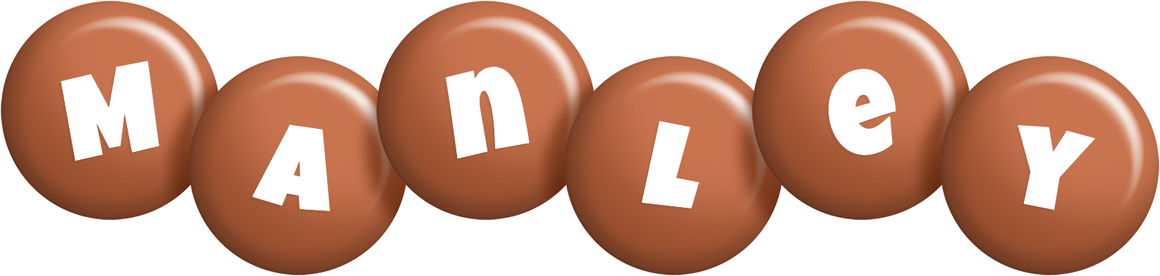 Manley candy-brown logo