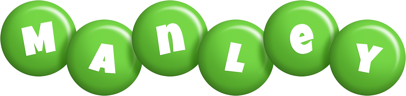 Manley candy-green logo