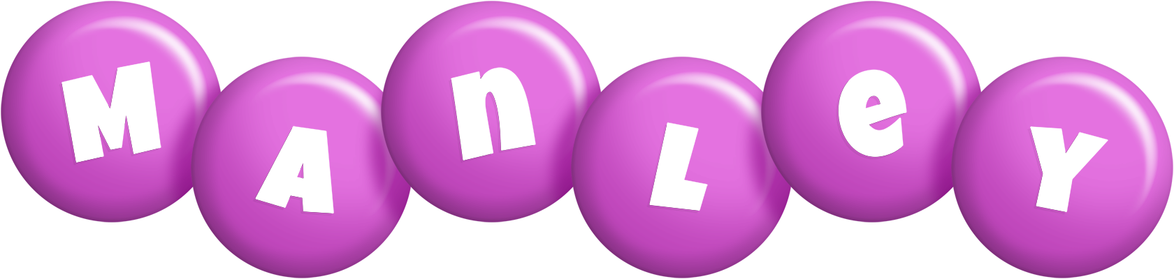 Manley candy-purple logo