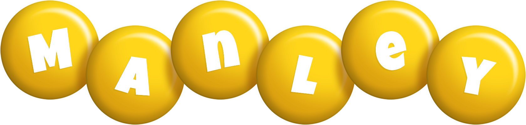 Manley candy-yellow logo