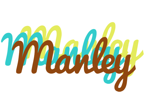 Manley cupcake logo