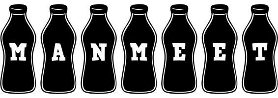 Manmeet bottle logo