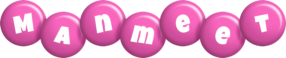 Manmeet candy-pink logo