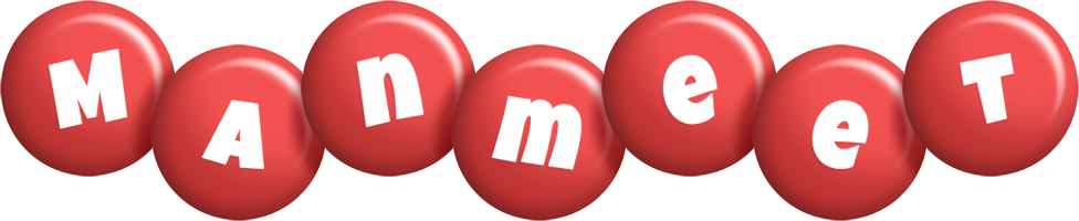 Manmeet candy-red logo