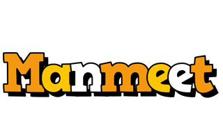 Manmeet cartoon logo