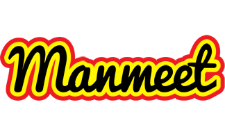 Manmeet flaming logo