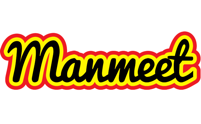 Manmeet flaming logo