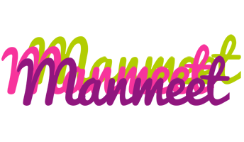 Manmeet flowers logo