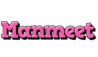 Manmeet girlish logo