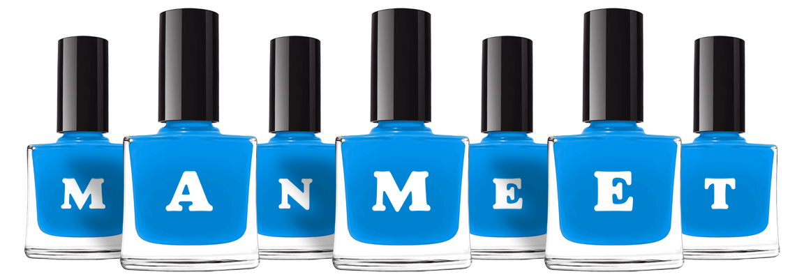 Manmeet glossy logo