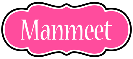 Manmeet invitation logo