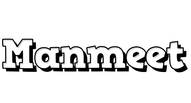 Manmeet snowing logo