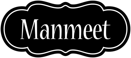 Manmeet welcome logo