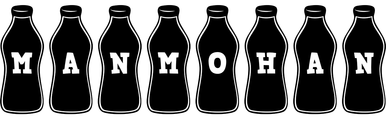 Manmohan bottle logo