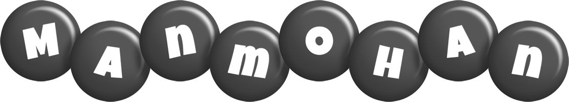 Manmohan candy-black logo