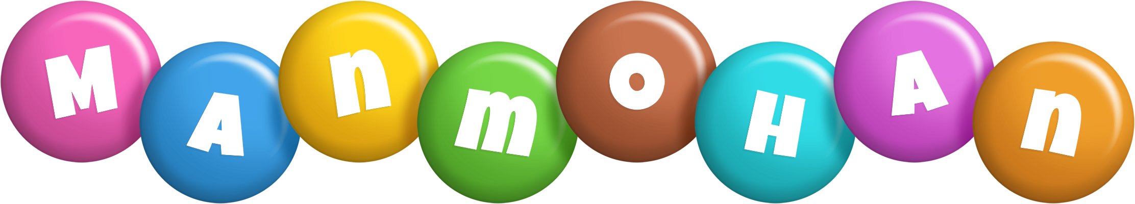 Manmohan candy logo