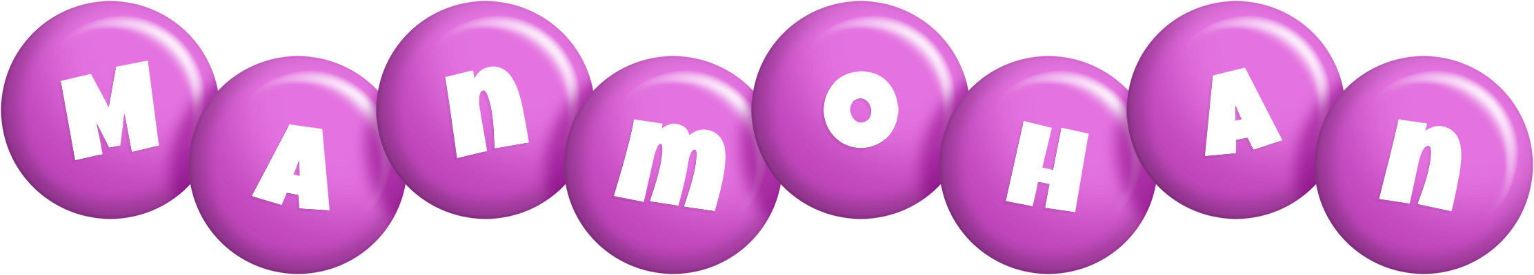 Manmohan candy-purple logo