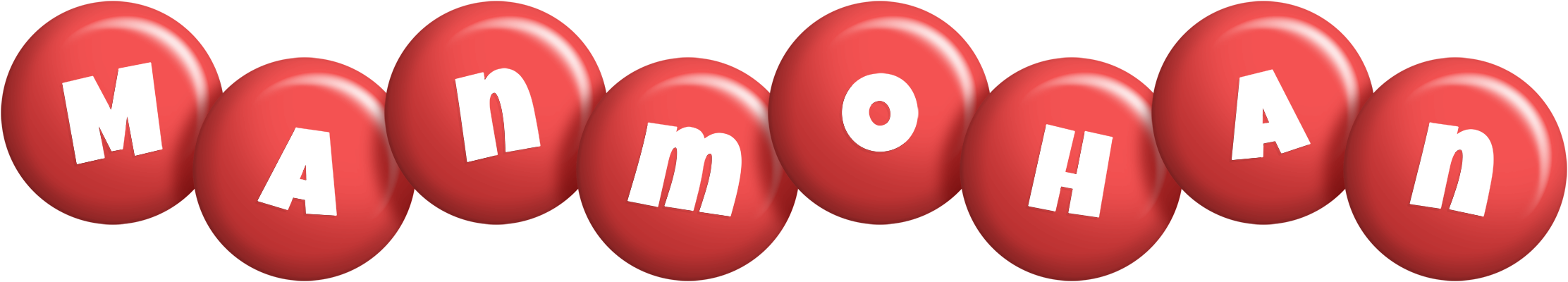 Manmohan candy-red logo