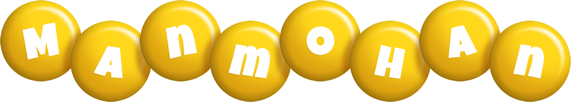 Manmohan candy-yellow logo