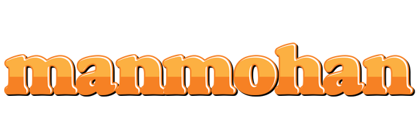 Manmohan orange logo