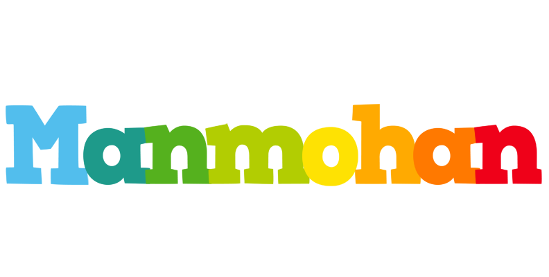 Manmohan rainbows logo