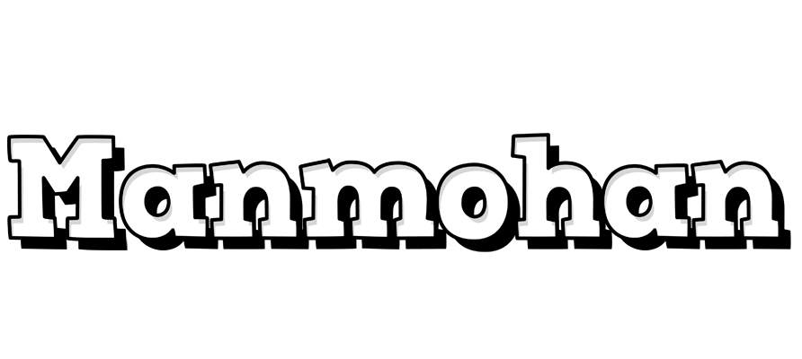 Manmohan snowing logo