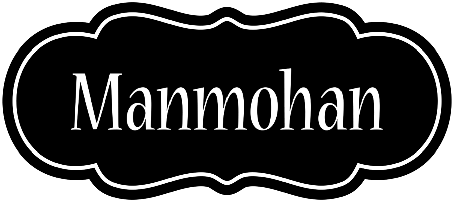 Manmohan welcome logo