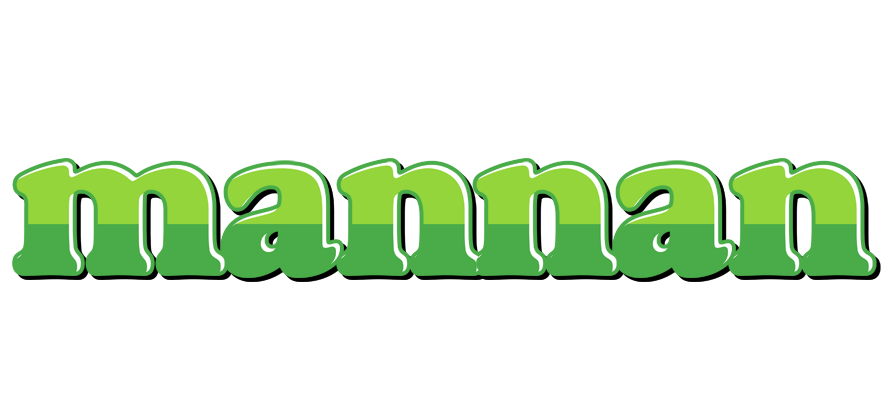 Mannan apple logo