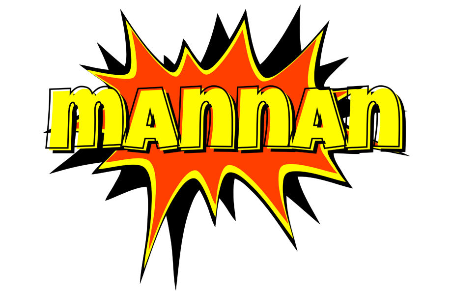Mannan bazinga logo