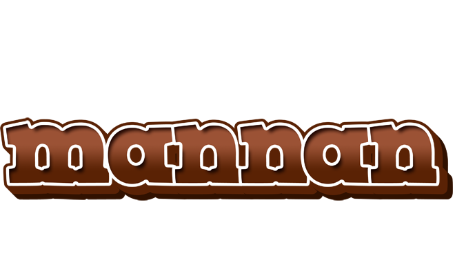 Mannan brownie logo