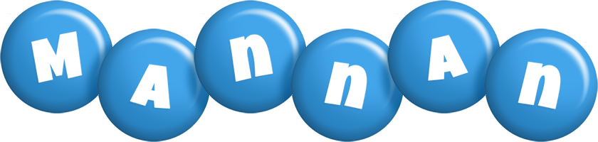 Mannan candy-blue logo