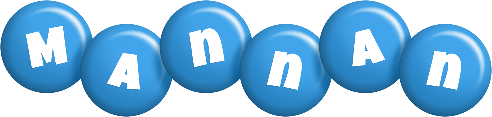 Mannan candy-blue logo